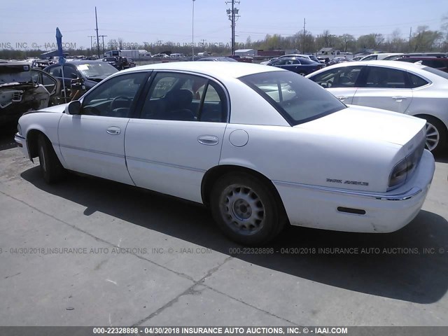 1G4CW52K7V4601408 - 1997 BUICK PARK AVENUE  WHITE photo 3