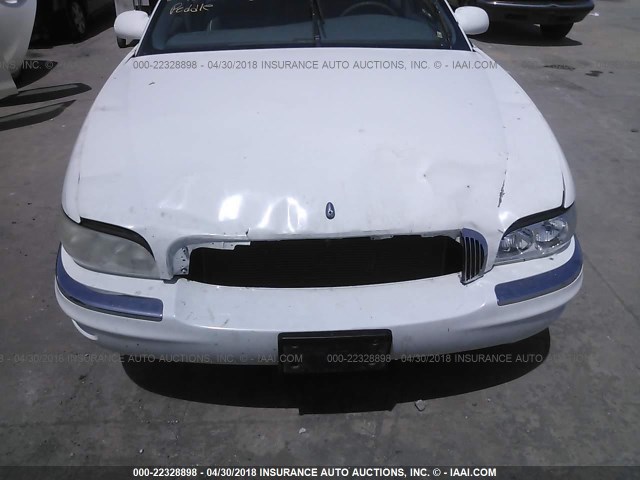 1G4CW52K7V4601408 - 1997 BUICK PARK AVENUE  WHITE photo 6