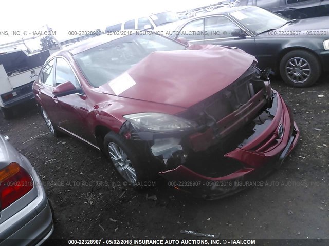 1YVHP82A195M01473 - 2009 MAZDA 6 I წითელი ფოტო 1