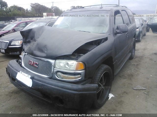 1GKEK63U03J213177 - 2003 GMC YUKON DENALI BLACK photo 2