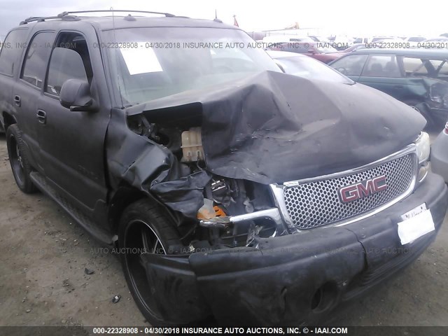 1GKEK63U03J213177 - 2003 GMC YUKON DENALI BLACK photo 6