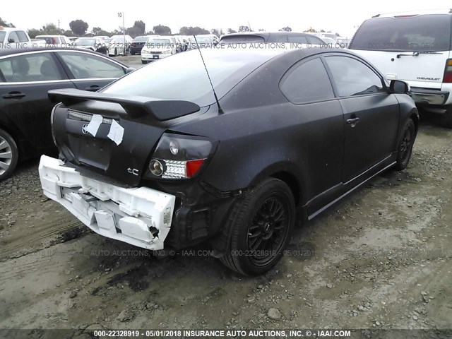 JTKDE177X70217103 - 2007 TOYOTA SCION TC 黑色 照片 4