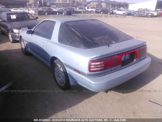 JT2MA70L0K0117381 - 1989 TOYOTA SUPRA BLUE photo 3