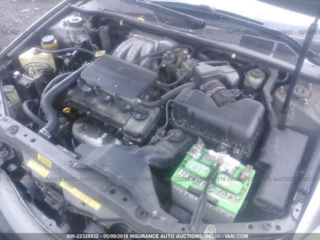 4T1BF30K12U528244 - 2002 TOYOTA CAMRY LE/XLE/SE ნაცრისფერი ფოტო 10