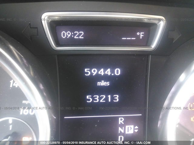 4JGDA5HB2CA028605 - 2012 MERCEDES-BENZ ML 350 4MATIC BLACK photo 7