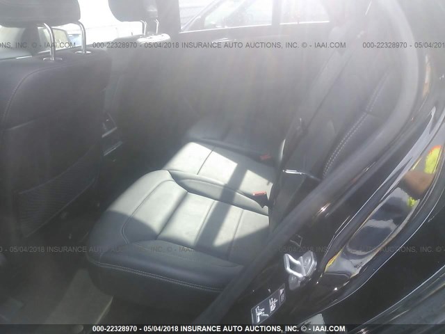 4JGDA5HB2CA028605 - 2012 MERCEDES-BENZ ML 350 4MATIC BLACK photo 8