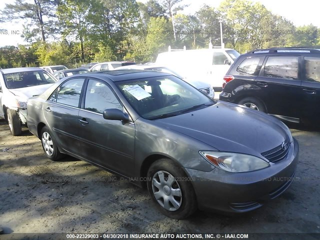 4T1BE32K14U921101 - 2004 TOYOTA CAMRY LE/XLE/SE ნაცრისფერი ფოტო 1