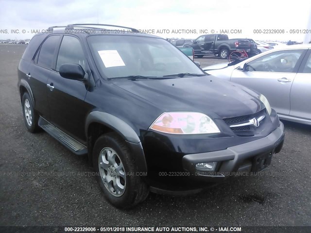2HNYD18851H520032 - 2001 ACURA MDX TOURING BLACK photo 1