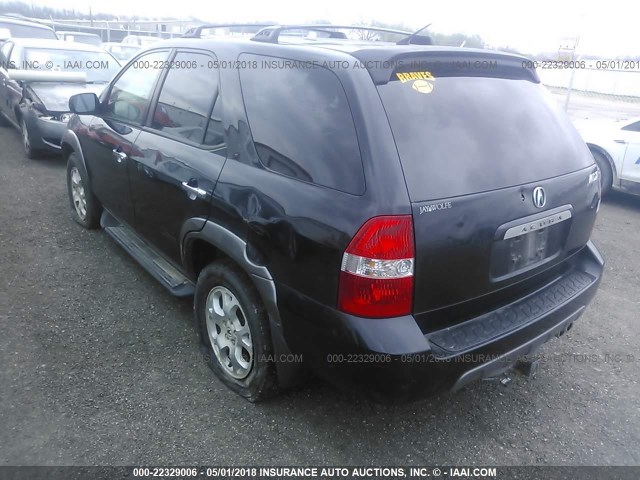 2HNYD18851H520032 - 2001 ACURA MDX TOURING BLACK photo 4