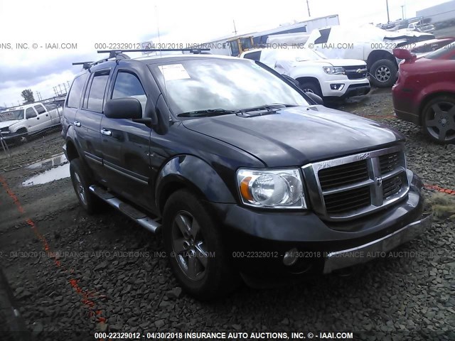 1D8HB58NX8F144854 - 2008 DODGE DURANGO LIMITED BLACK photo 1