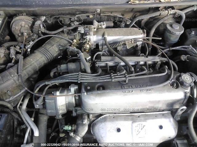 1HGCD5601VA261372 - 1997 HONDA ACCORD SE BURGUNDY photo 10