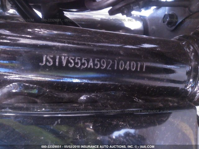 JS1VS55A592104011 - 2009 SUZUKI VL800 GREEN photo 10