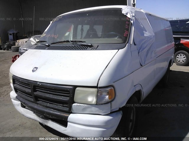 2B7HB11X7VK593036 - 1997 DODGE RAM VAN B1500 WHITE photo 6