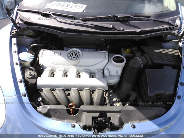 3VWPG3AG7AM005098 - 2010 VOLKSWAGEN NEW BEETLE 蓝色 照片 10