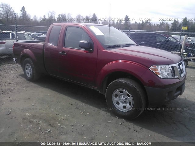 1N6BD0CT9FN758009 - 2015 NISSAN FRONTIER S/SV MAROON photo 1