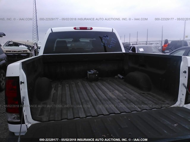 3GTP2WE72CG156929 - 2012 GMC SIERRA K1500 SLT WHITE photo 8