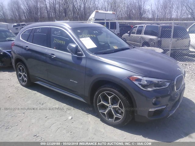 WBXHT3C32G5E54254 - 2016 BMW X1 XDRIVE28I GRAY photo 1