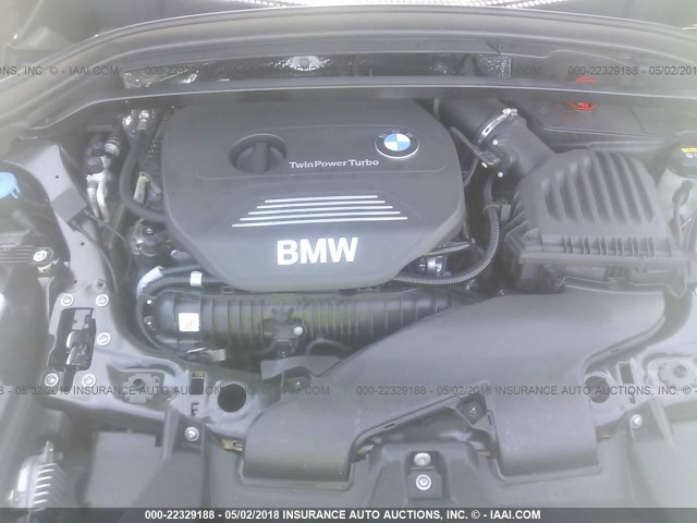 WBXHT3C32G5E54254 - 2016 BMW X1 XDRIVE28I GRAY photo 10