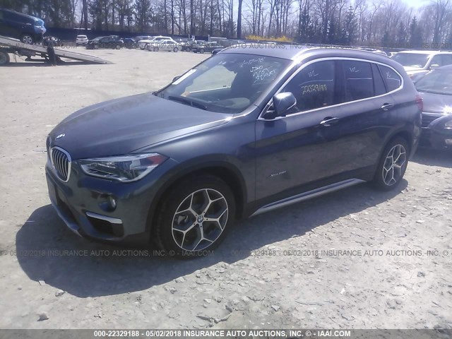 WBXHT3C32G5E54254 - 2016 BMW X1 XDRIVE28I GRAY photo 2