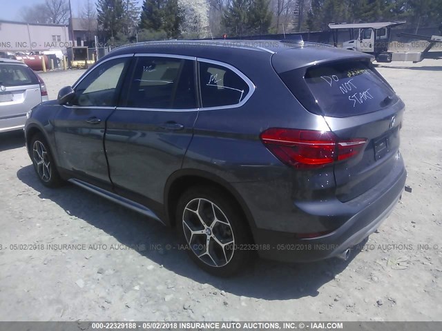 WBXHT3C32G5E54254 - 2016 BMW X1 XDRIVE28I GRAY photo 3
