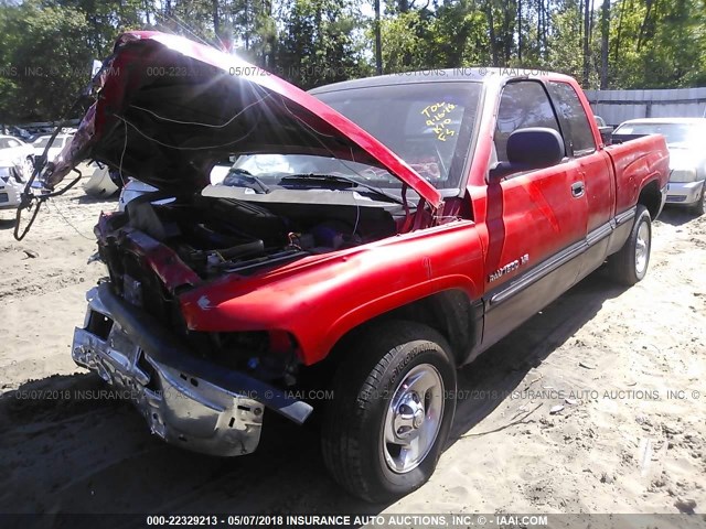 3B7HC13Z6WG228583 - 1998 DODGE RAM 1500 RED photo 2