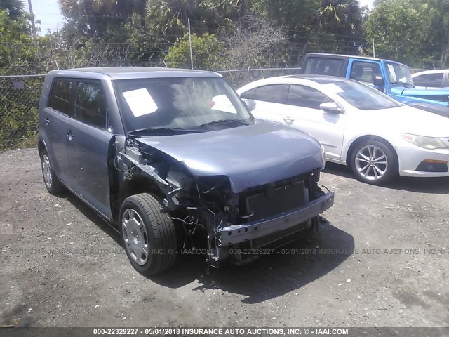JTLKE50E891073311 - 2009 TOYOTA SCION XB BLUE photo 1