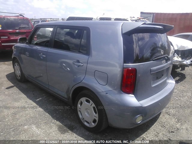 JTLKE50E891073311 - 2009 TOYOTA SCION XB BLUE photo 3