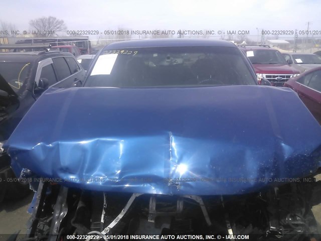 1GCEK19T04E357917 - 2004 CHEVROLET SILVERADO K1500 BLUE photo 10