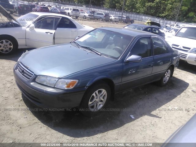 4T1BG28K51U766365 - 2001 TOYOTA CAMRY CE/LE/XLE 蓝色 照片 2