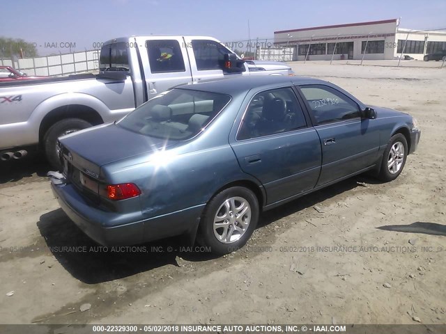 4T1BG28K51U766365 - 2001 TOYOTA CAMRY CE/LE/XLE 蓝色 照片 4