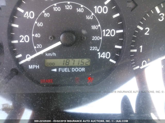 4T1BG28K51U766365 - 2001 TOYOTA CAMRY CE/LE/XLE 蓝色 照片 7