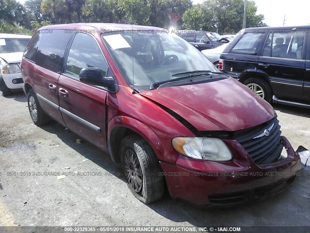 1A4GP45R46B681859 - 2006 CHRYSLER TOWN & COUNTRY  RED photo 1