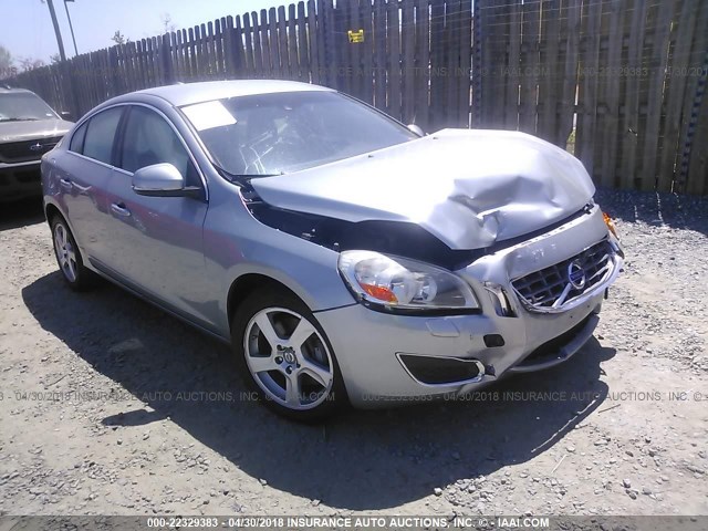 YV1612FS9D2185472 - 2013 VOLVO S60 T5 GRAY photo 1