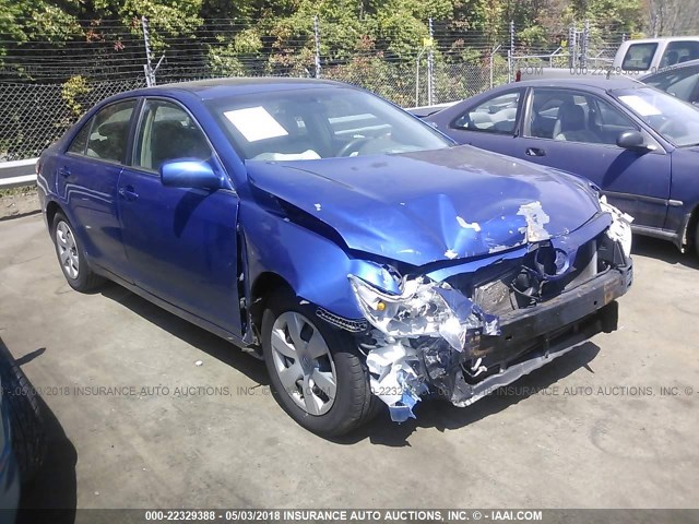 4T1BK46K87U510453 - 2007 TOYOTA CAMRY NEW GENERAT LE/XLE/SE BLUE photo 1