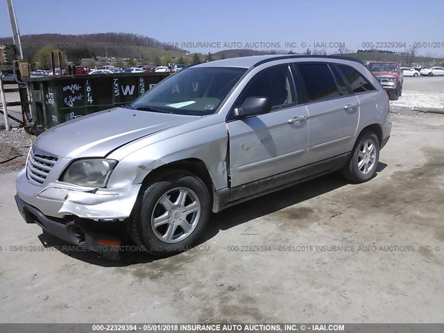 2A4GM68466R777594 - 2006 CHRYSLER PACIFICA TOURING SILVER photo 2