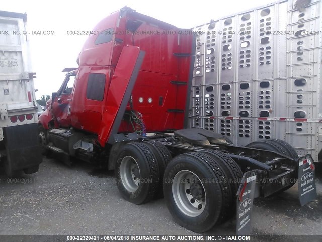 3HSDJSJRXEN759266 - 2014 INTERNATIONAL PROSTAR RED photo 3