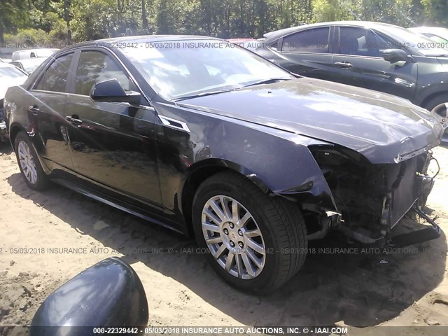 1G6DE5E5XC0106645 - 2012 CADILLAC CTS LUXURY COLLECTION BLACK photo 1