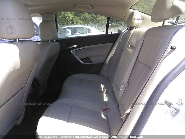 2G4GK5EX6G9206804 - 2016 BUICK REGAL WHITE photo 8