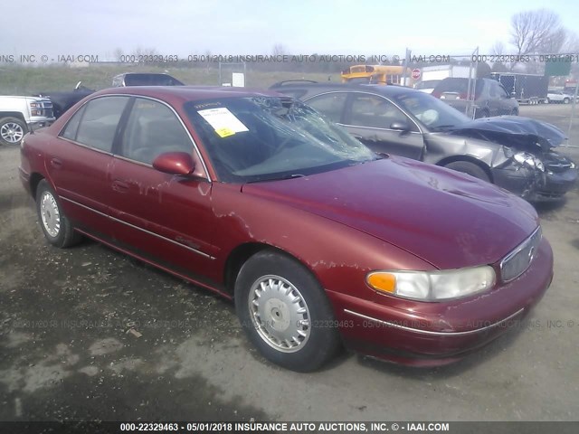 2G4WS52M0W1548283 - 1998 BUICK CENTURY CUSTOM RED photo 1