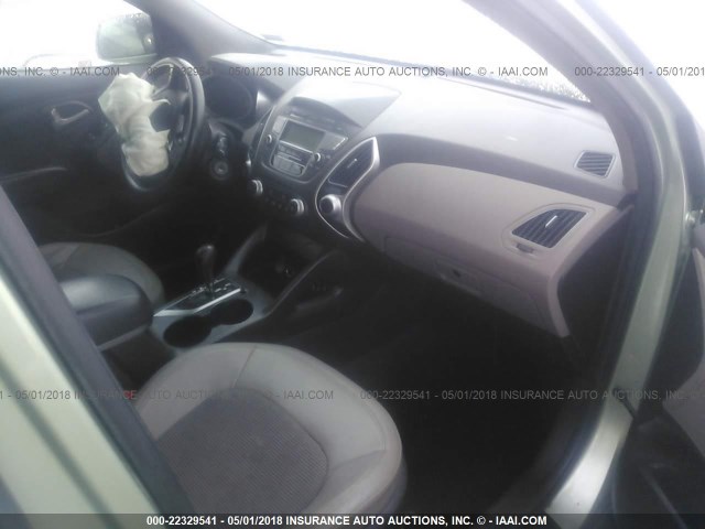 KM8JU3AC5CU392386 - 2012 HYUNDAI TUCSON GLS/LIMITED 绿色 照片 5