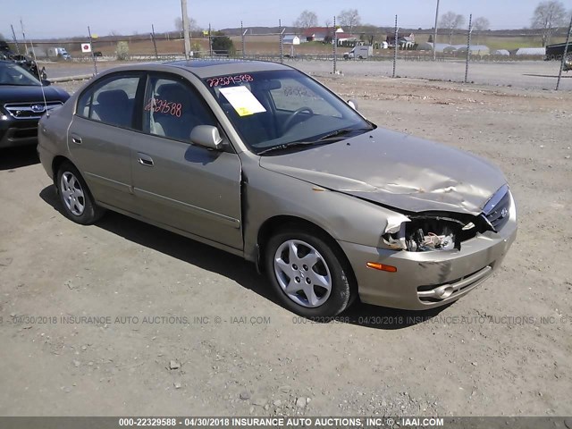 KMHDN46D36U225482 - 2006 HYUNDAI ELANTRA GLS/GT/LIMITED GOLD photo 1