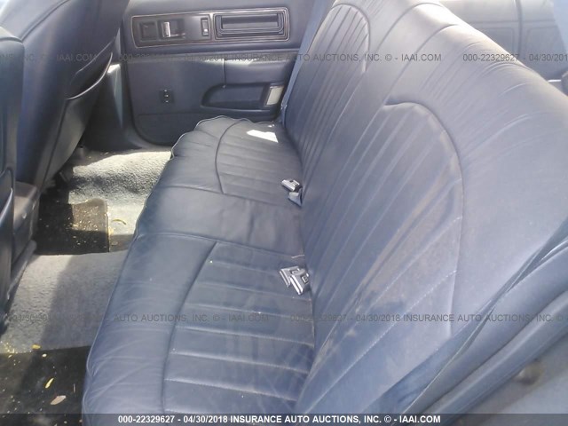 1G4BR8375NW405714 - 1992 BUICK ROADMASTER ESTATE BLUE photo 8