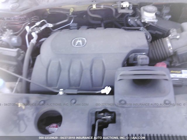 5J8TB3H58FL007599 - 2015 ACURA RDX TECHNOLOGY MAROON photo 10