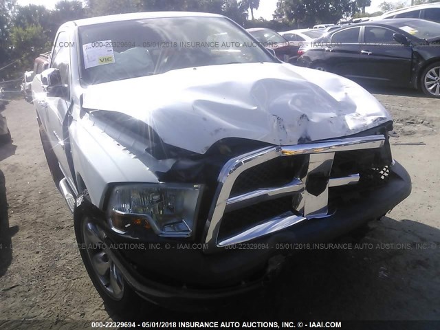 3D7JB1ET3BG631739 - 2011 DODGE RAM 1500 WHITE photo 1