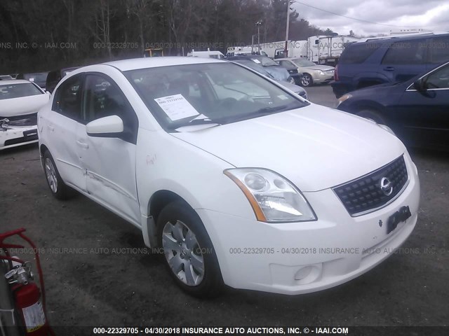 3N1AB61E99L626872 - 2009 NISSAN SENTRA 2.0/2.0S/2.0SL WHITE photo 1