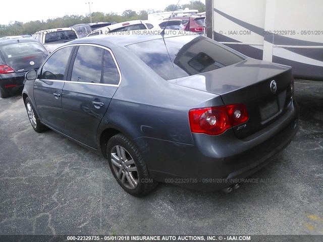 3VWEF71K57M176088 - 2007 VOLKSWAGEN JETTA WOLFSBURG GRAY photo 3