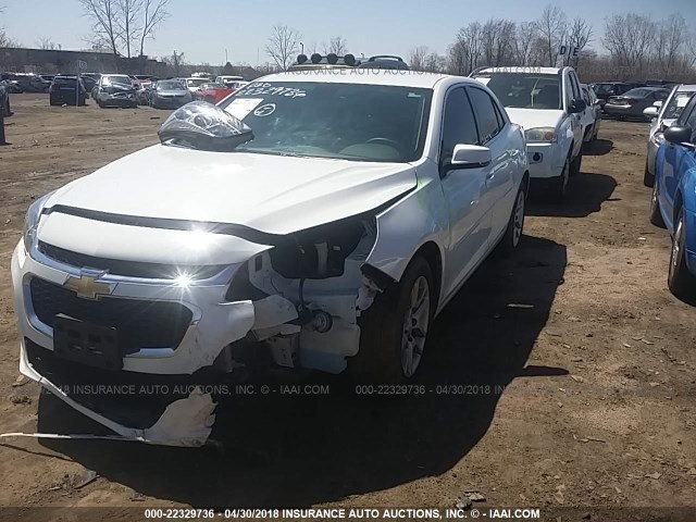 1G11C5SL6FF190787 - 2015 CHEVROLET MALIBU 1LT 白色 照片 2