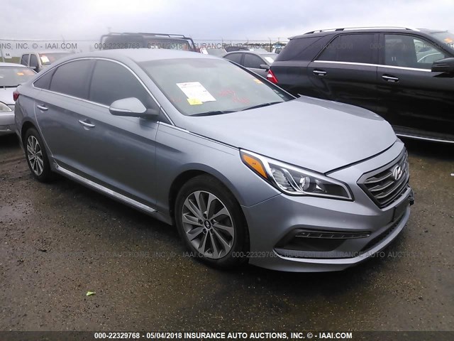 5NPE34AF9FH238688 - 2015 HYUNDAI SONATA SPORT/LIMITED GRAY photo 1