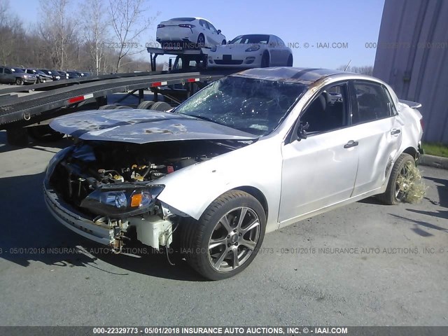 JF1GE61648H529413 - 2008 SUBARU IMPREZA 2.5I GRAY photo 2