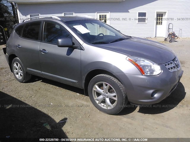 JN8AS5MT1BW562834 - 2011 NISSAN ROGUE S/SV/KROM SILVER photo 1